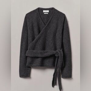 Toast Wool Wrap Sweater